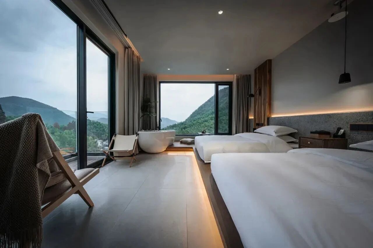 【浙江安吉】山海温泉泳池8卧19店 实景图
