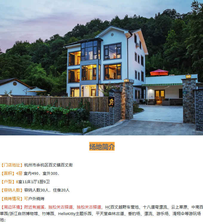 【杭州余杭】独栋8房6店 实景图