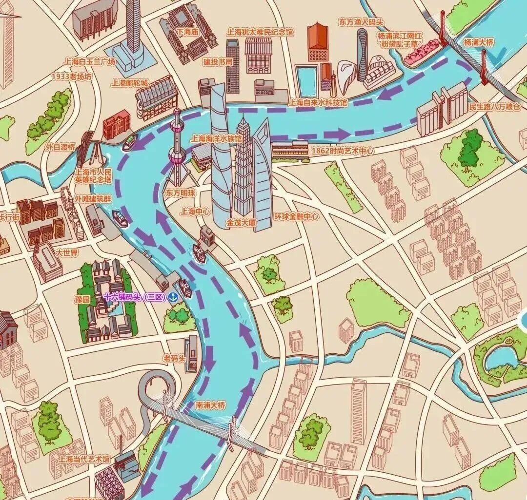 和谐之星 55尺 实景图